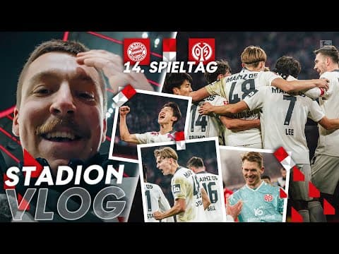 Punkt aus München geklaut! 👏 | FC Bayern München - 1. FSV Mainz 05 | ⚽ Stadion-VLOG 📹 | 25/26