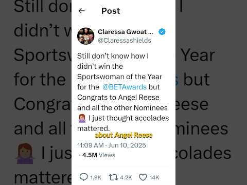 Claressa Shields explains social media message about Angel Reese and talks about racism felt by both