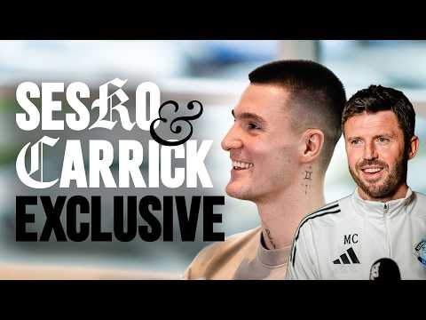 Benjamin Sesko & Michael Carrick DOUBLE Exclusive | Inside Carrington Ep: 14