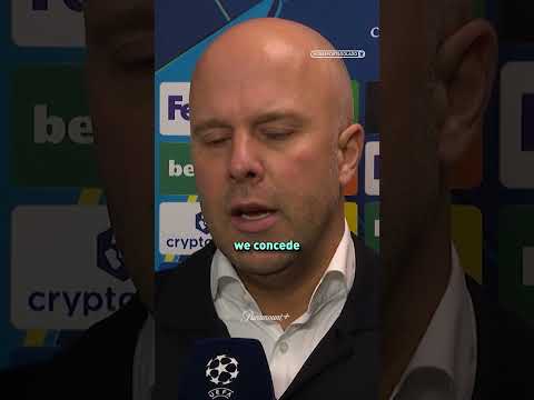 Arne Slot on moving forward after their 4-1 loss to PSV 🗣️ #UCLToday