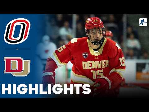 Omaha vs Denver | NCAA College Hockey | Highlights - February 13, 2026r