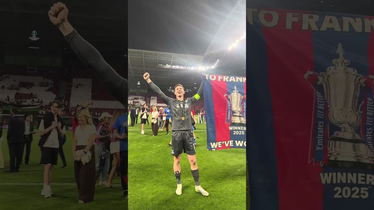 Dean Henderson, YOU are Palace ❤️💙 #crystalpalace #uefa #champions