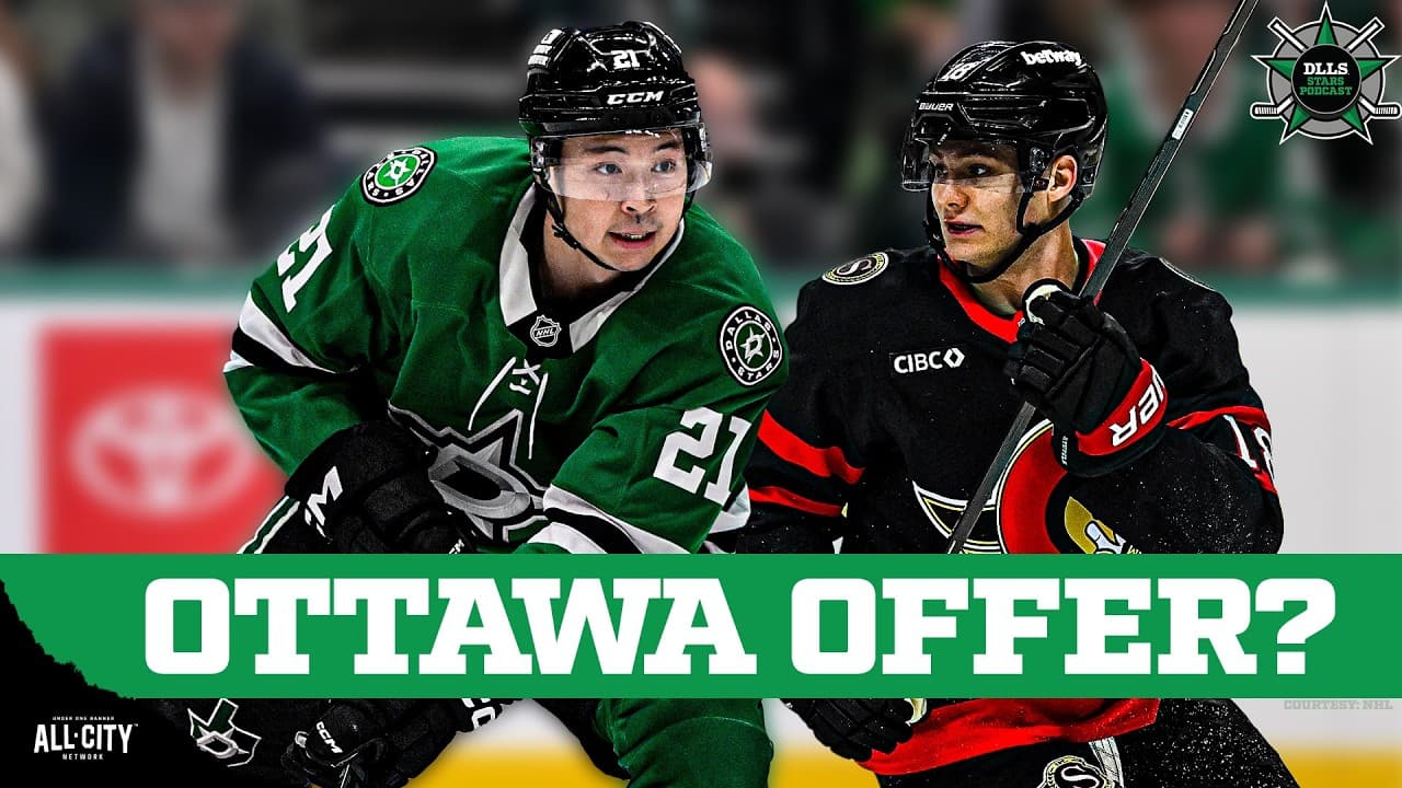 Are The Ottawa Senators REALLY Thinking About Offer-Sheeting Jason Robertson? | DLLS Stars Podcast