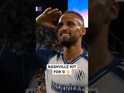 Nashville ROMPS 🫡 with BRACES from both Surridge and Mukhtar!!