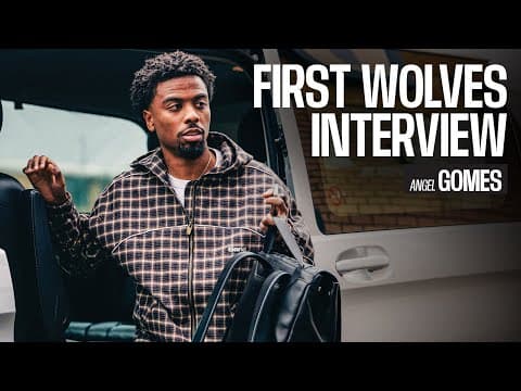 'I’m super excited!' | Angel Gomes’ first interview as a Wolves player