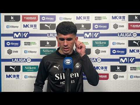 Carles Aleñá: “A pensar desde ya en el sábado” | Deportivo Alavés 