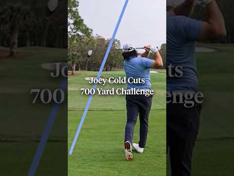 Joey Cold Cuts takes on the 700 Yard Challenge. 😮‍💨