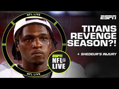 IMMEDIATE IMPACT?! Cameron Ward says the Titans will have a top 🔟 offense THIS SEASON! | NFL Live