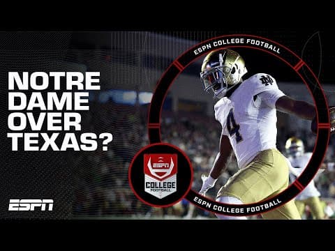 Texas, Oklahoma, and Notre Dame Move Up — Breaking Down the Two-Loss Contenders | Rankings Reaction