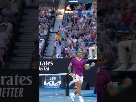 Nadal NEVER gave up! 😮