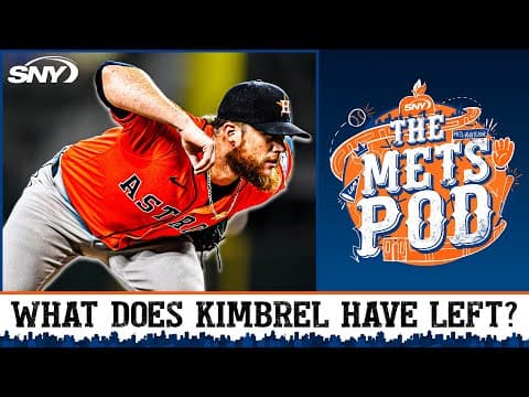 Will Craig Kimbrel make the Mets bullpen out of spring training? | The Mets Pod