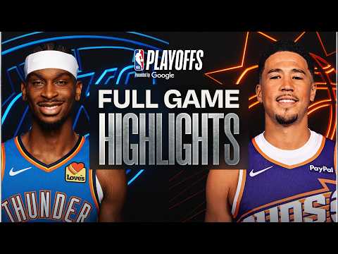 #1 THUNDER at #8 SUNS | FULL GAME 3 HIGHLIGHTS | April 25, 2026