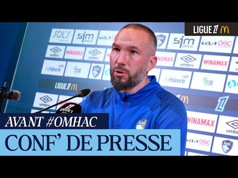 💬 Avant Olympique de Marseille - HAC, interview de Didier Digard