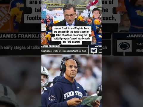 James Franklin to Virginia Tech? 👀