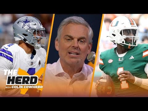 Cowboys missing Dak Prescott ‘won’t change a lot’, Agree with the CFP Rankings? | THE HERD