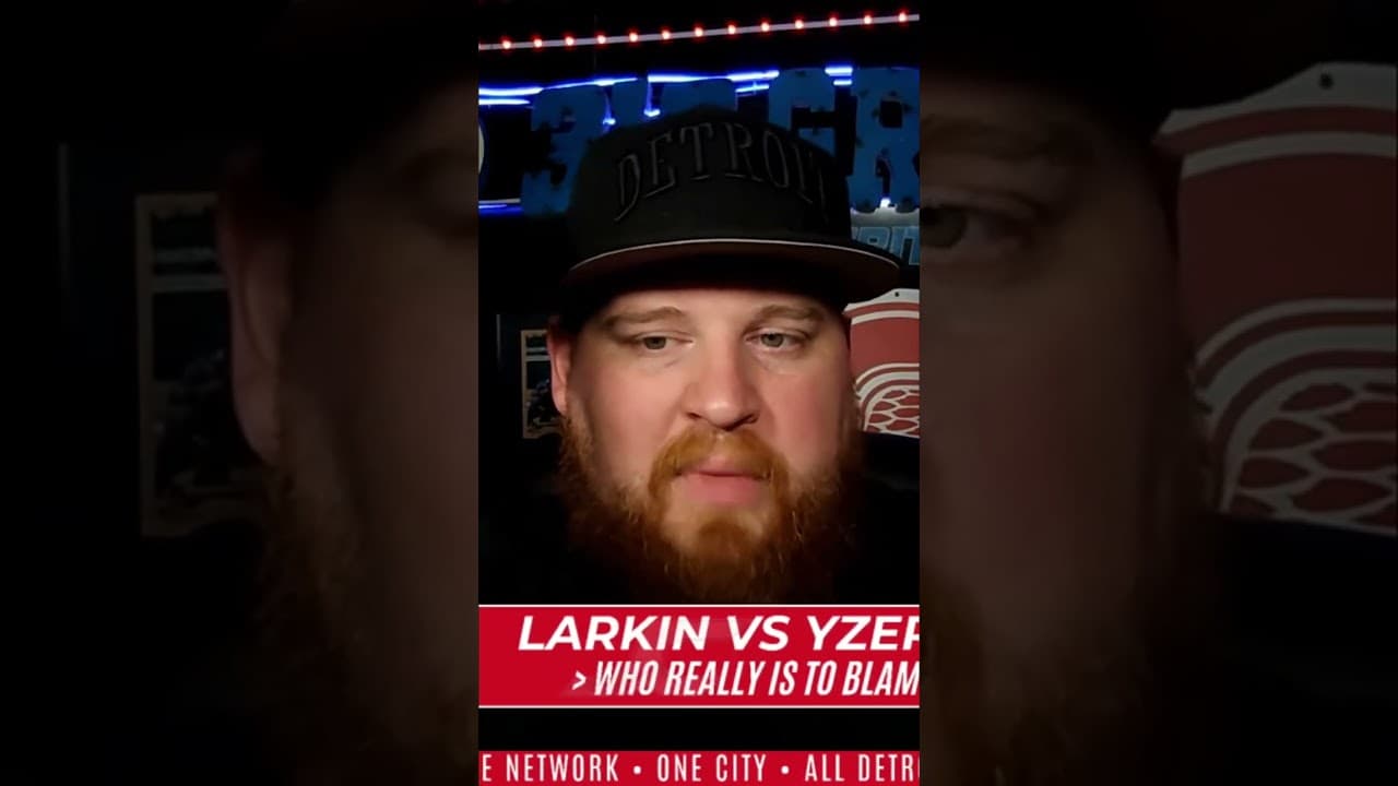 Red Wings Leadership Crisis: Yzerman & Larkin's Beef? #shorts
