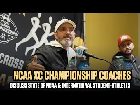 Coaches At The NCAA XC Championship Discuss State Of NCAA, International Student-Athletes, Rivalries