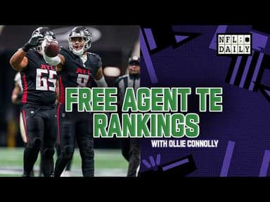 Free Agent TE Rankings, Kubiak Arrives, and Isaiah Likely Joins the Show!