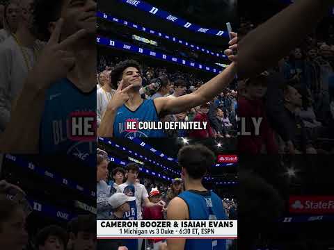 Cam Boozer gave his brother Cayden some advice while he was signing autographs 😅