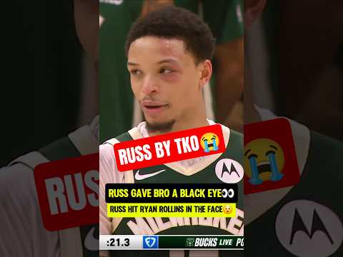 Russ FOUL gave Rollins a BLACK EYE😭