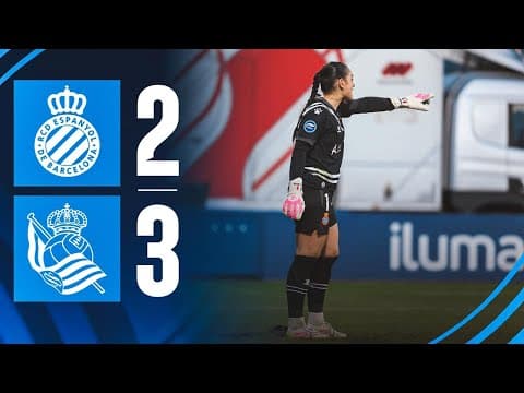 RESUM J10 | Espanyol 2-3 Real Sociedad | Liga F