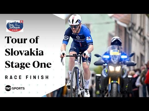EXCELLENT DISPLAY 🙌 | 2025 Tour of Slovakia Final KM’s | TNT Sports Cycling