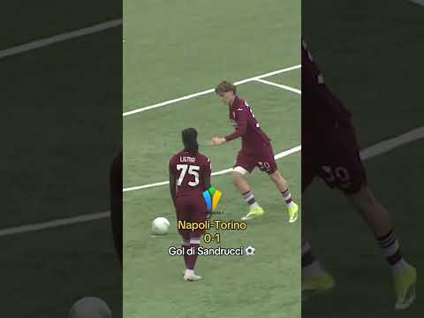Il gol di Sandrucci contro il Napoli! 🎯 #primavera #torinofc
