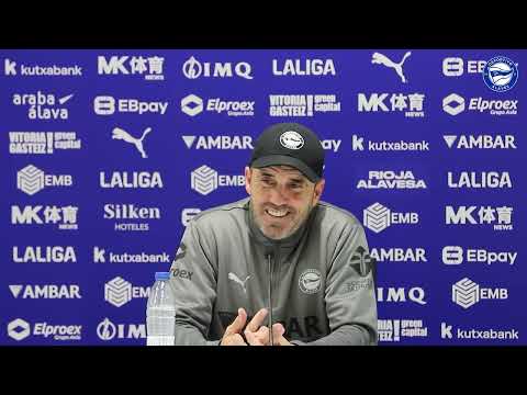 Chacho Coudet: "Es el único cruce de Primera y eso eleva el nivel" | Deportivo Alavés