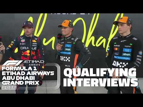 WRITING THE SCRIPT ✍️ Lando Norris congratulates Max Verstappen after Qualifying | ESPN F1