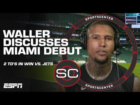 Darren Waller talks return to NFL, honoring Tyreek Hill during his recovery | SportsCenter