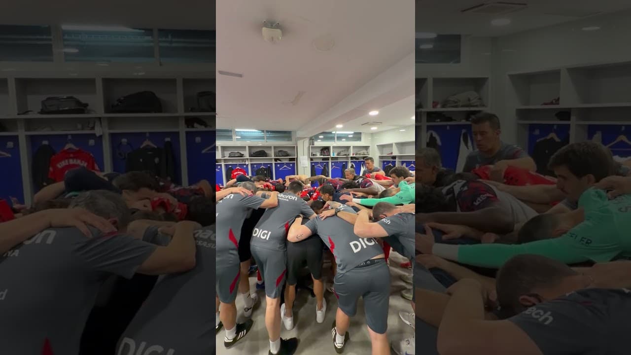Vestuario de Osasuna antes del partido ante el Getafe | Club Atlético Osasuna