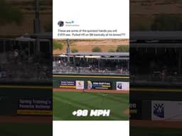 fastest hands in mlb??