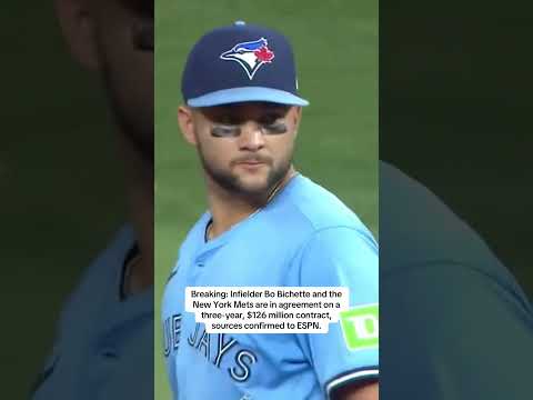 Bo Bichette has reached an agreement with the Mets 😳