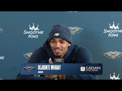Dejounte Murray | Pelicans End-of-Season Press Conference (2025-26)