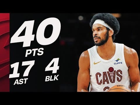 Jarrett Allen Makes History in 29 Minutes 😤 -  40 PTS & 17 AST | February 1, 2026