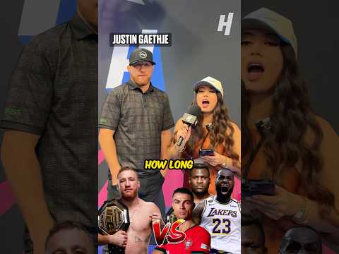 How long would these athletes last in a ring with Justin Gaethje?! 🍿👀