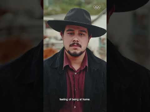 After helping build an ice rink in São Paulo, Atailson discovered curling by accident. #Olympics