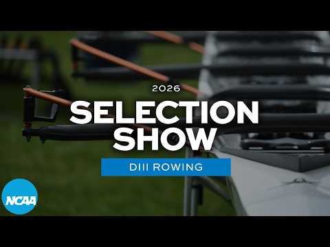 2025 NCAA DIII rowing championship selection show