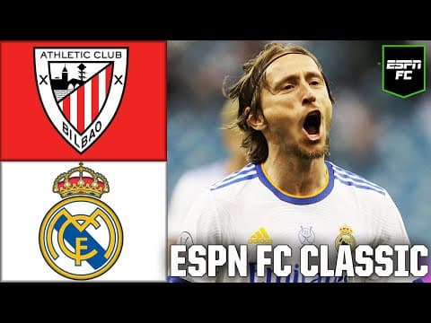 2022 Spanish Super Cup Final: Athletic Bilbao vs. Real Madrid [EXTENDED HIGHLIGHTS] | ESPN FC