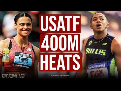 What Happened to Quincy Wilson? + Sydney McLaughlin-Levrone Comfortable Win | USATF 400m Heats Recap