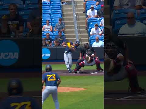 JJ Wetherholt was ELITE for West Virginia ⚾️ #shorts