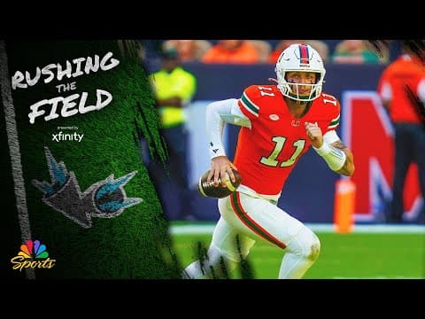 Miami, Notre Dame could be in season-alerting 'chaos scenarios' | Rushing The Field | NBC Sports