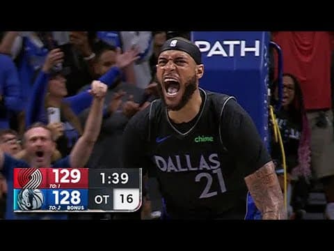 WILD OT ENDING Mavericks vs Trail Blazers 🔥 | November 17, 2025