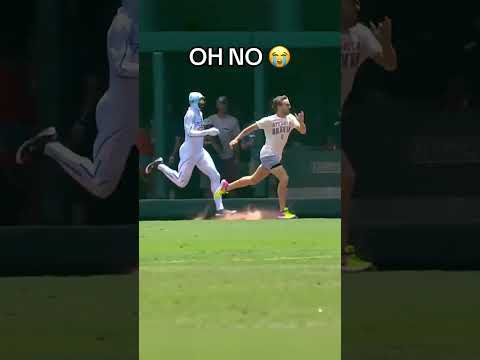He went down just as he was about to beat The Freeze 😅