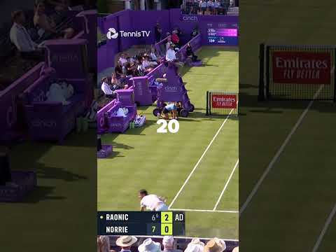 We'll miss this serve, opponents will not 😅 #tennis #tennistv #sports #raonic