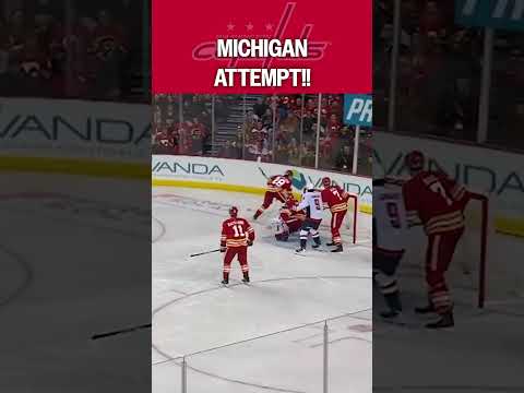 Chychrun goes for the MICHIGAN 😏