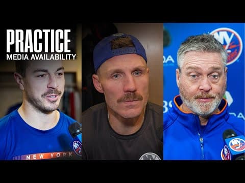 New York Islanders Practice Media Availabilities | 10/27/25