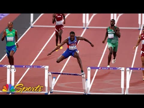 Rai Benjamin SURVIVES final hurdle DQ to win elusive Tokyo 400m hurdles gold on appeal | NBC Sports
