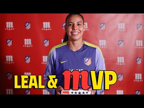 🏆 Lauren Leal scoops December 'Jugadora Cinco Estrellas' powered by Fútbol Mahou MVP award