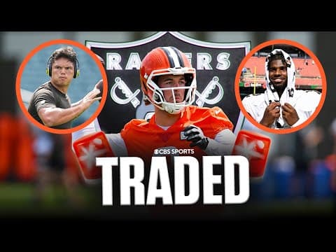 Browns trade Kenny Pickett to Raiders | Who will be QB2: Dillon Gabriel or Shedeur Sanders?